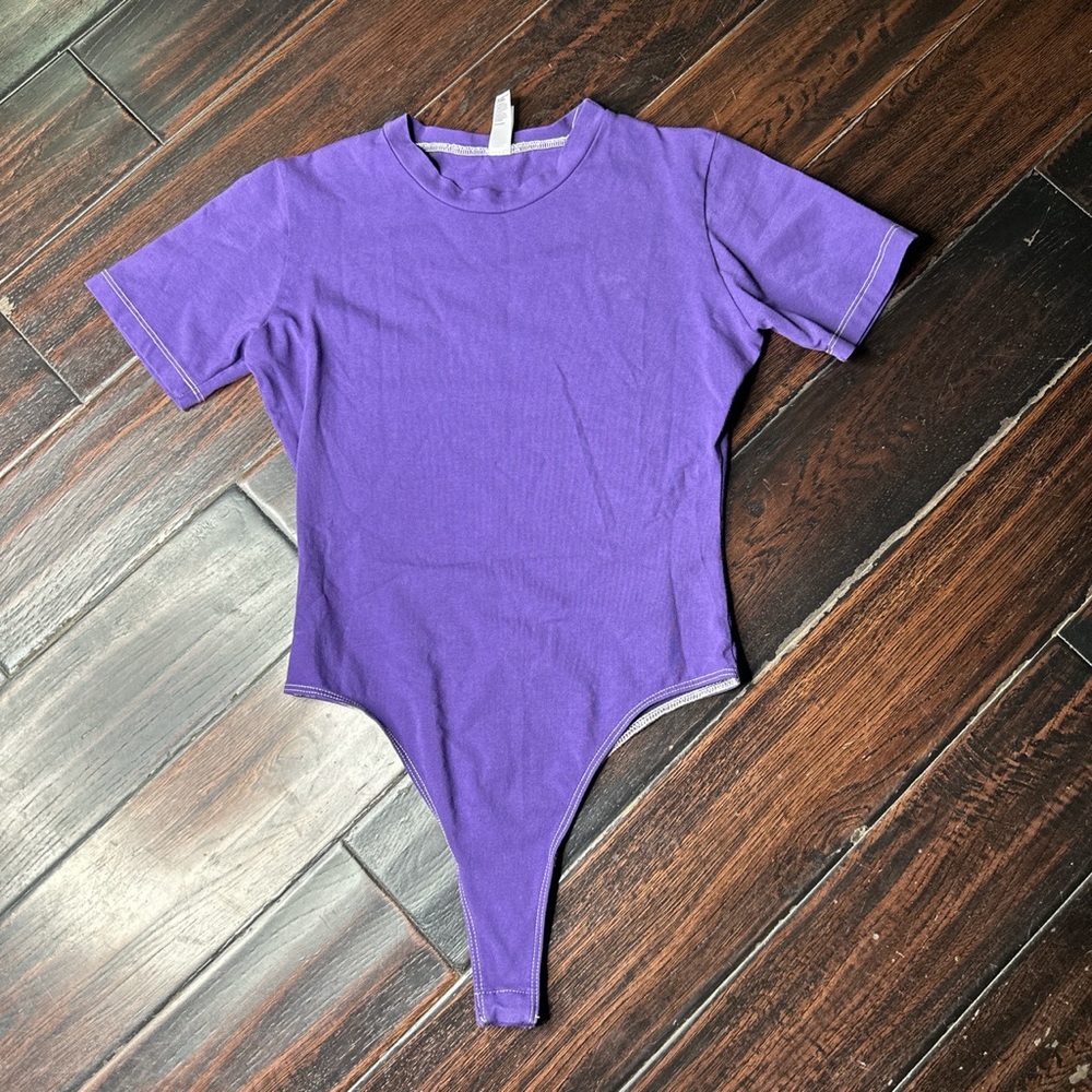 Bodysuit one piece leotard Los Angeles Apparel casual yoga Pilates indie beach